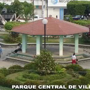 Parque central Villa Corzo1