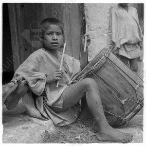 Santa Marta, niño con tambor