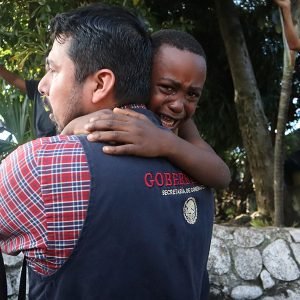 Niño refugiado