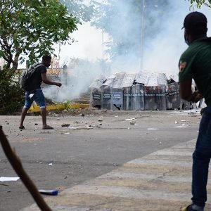 Protesta migrante
